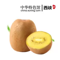 【中华特色】西峡馆 桑坪镇杨家墁 新鲜水果黄心猕猴桃奇异果15颗装单果70至90克生鲜水果弥猴桃杨桃黄心泥猴桃 华中