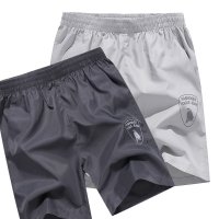 夏季休闲短裤男速干运动5分五分裤男夏沙滩裤大码七分裤宽松中裤