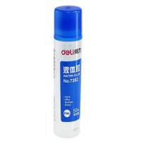 得力deli 7302 胶液体水 办公专用 中号 塑料头胶水 50ml胶带/胶水/胶棒