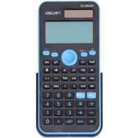 得力deliD82ES函数计算器学生数学可爱多功能科学太阳能计算机