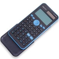 得力deliD82ES函数计算器学生数学可爱多功能科学太阳能计算机