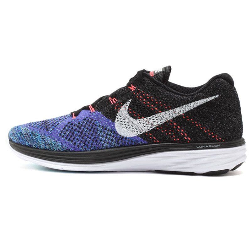 耐克男鞋2016新款 3登月时尚跑步鞋透气FLYKNIT LUNAR休闲鞋运动鞋698181图片