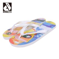 DUNKLVOLK DUNKELVOLK/达克沃 潮牌原创个性抽象涂鸦拖鞋男士夹拖凉鞋人字拖