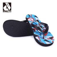 DUNKLVOLK DUNKELVOLK/达克沃潮牌拼色格子印花人字拖 沙滩夹脚凉拖鞋男