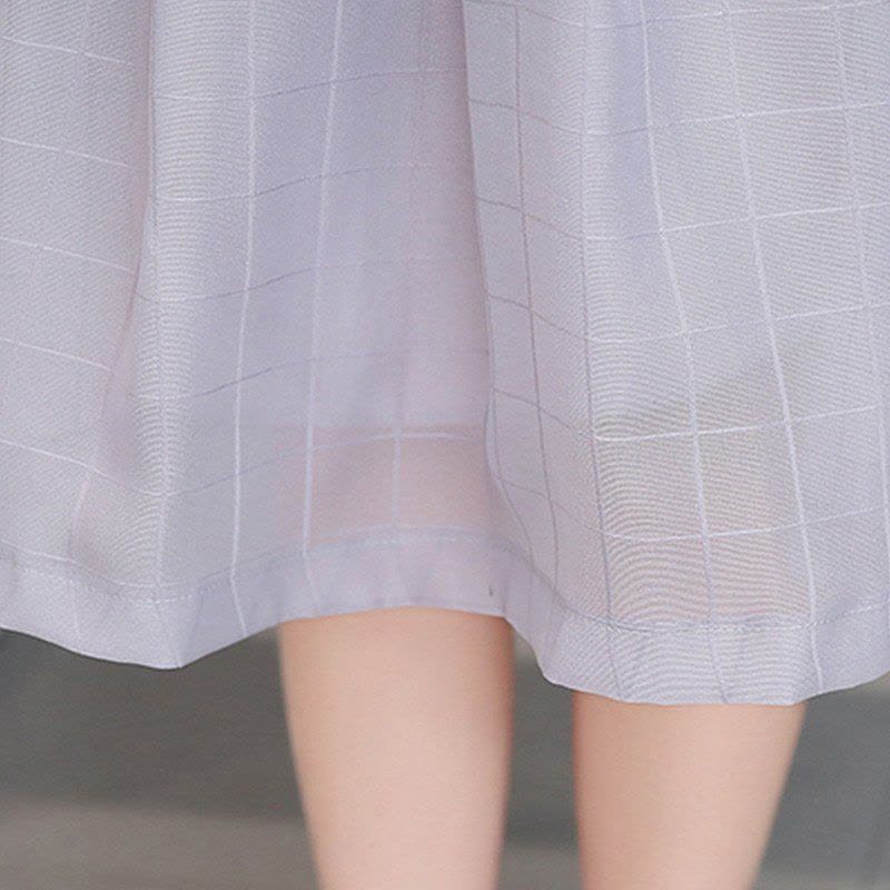 飘香2016夏季女装韩版两件套装裙子短袖印花连衣裙V2504图片