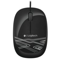 Logitech/罗技 M105有线鼠标 黑色