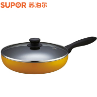 苏泊尔平底锅煎锅 炫彩不粘锅 燃气灶电磁炉通用锅具 28CM PJ28M5