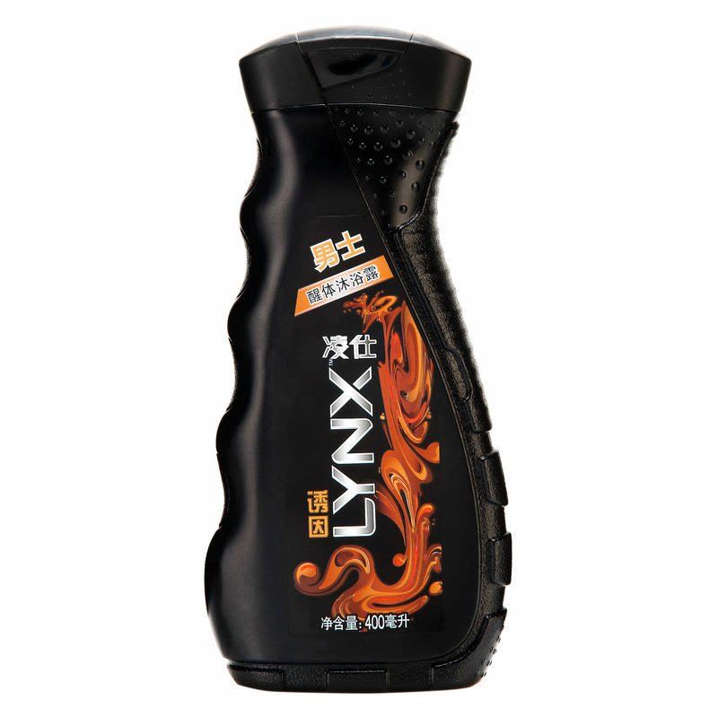 LYNX/凌仕男士醒体沐浴露 诱因400ml 巧克力香氛沐浴乳图片