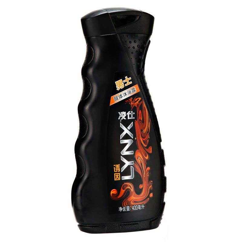 LYNX/凌仕男士醒体沐浴露 诱因400ml 巧克力香氛沐浴乳图片