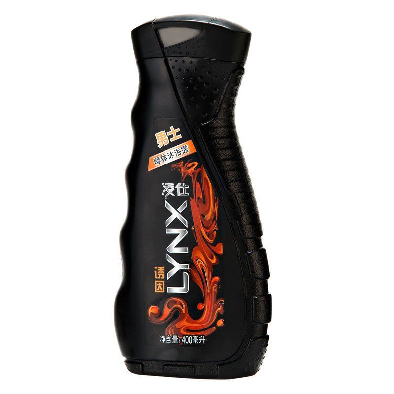 LYNX/凌仕男士醒体沐浴露 诱因400ml 巧克力香氛沐浴乳图片