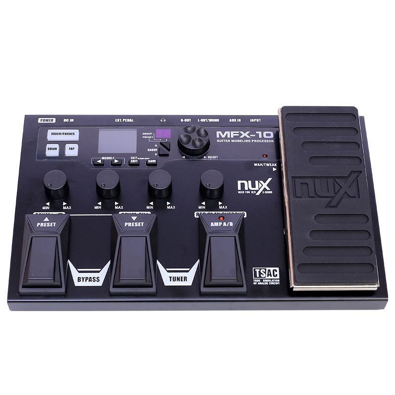 NUX MFX-10 彩屏数字合成综合效果器/电吉他效果器