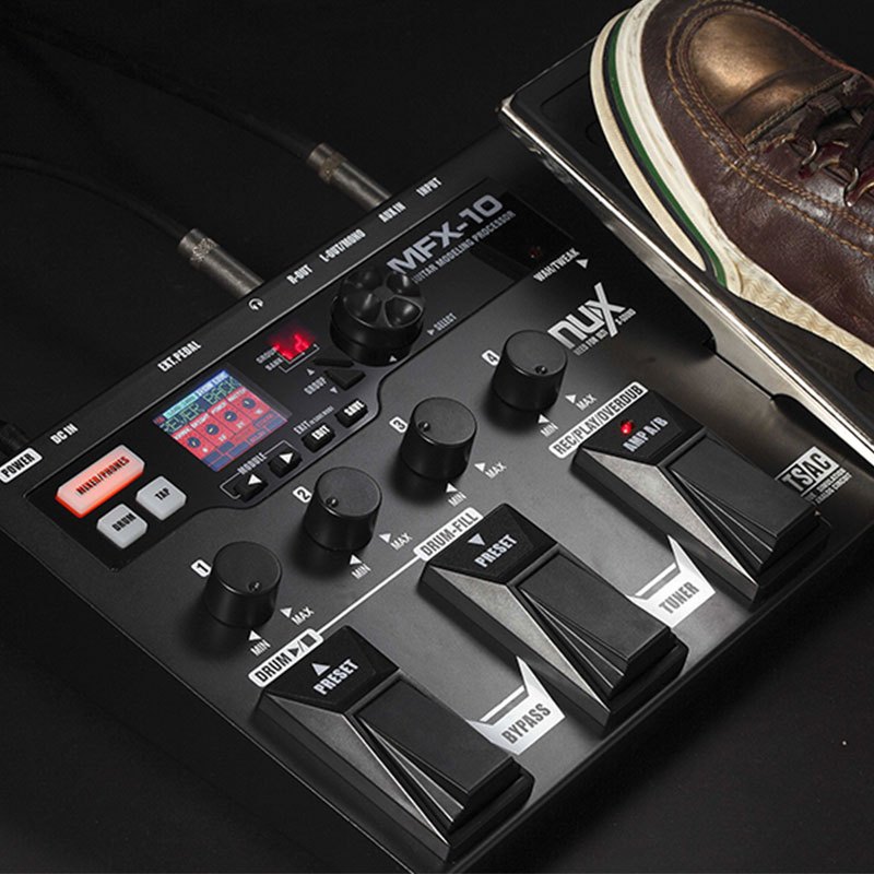 NUX MFX-10 彩屏数字合成综合效果器/电吉他效果器