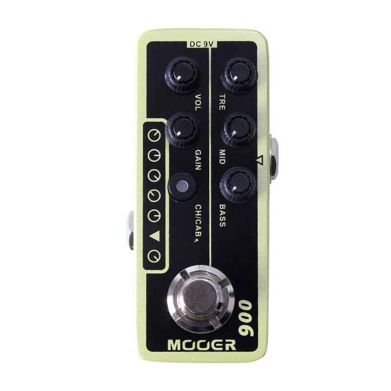 MOOER 006US Classic Deluxe数字前级箱头模拟效果器迷你前级单块图片