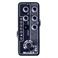 MOOER 010 Blacknight 数字前级箱头模拟效果器迷你前级吉他单块