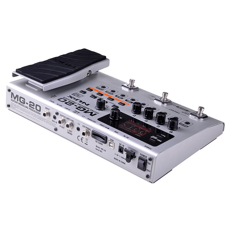 NUX MG-20 电吉他综合效果器 合成效果器MFX-10升级版