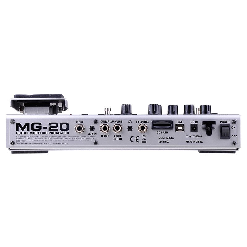 NUX MG-20 电吉他综合效果器 合成效果器MFX-10升级版