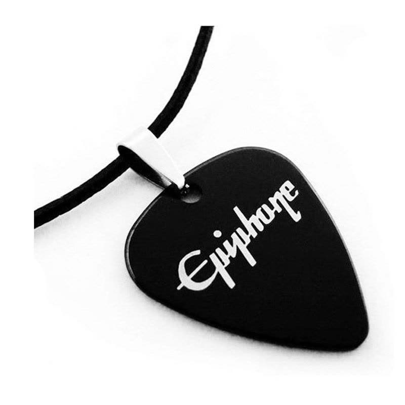 Woshion 沃森乐器钛钢金属吉他拨片项链饰品Epiphone 伊皮风图片