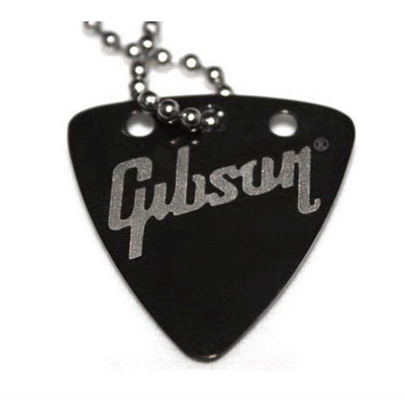 woshion 沃森乐器 金属朋克个性摇滚钛钢吉他拨片项链 GIBSON USA