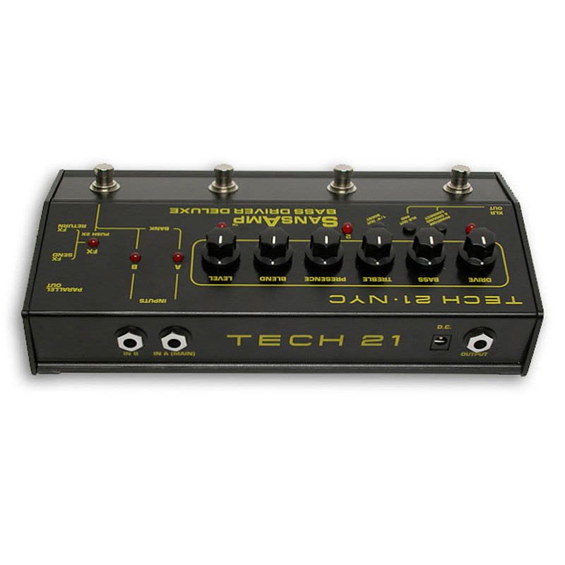 正品Tech21 SansAmp Bass Driver Deluxe贝斯前级过载单块效果器图片