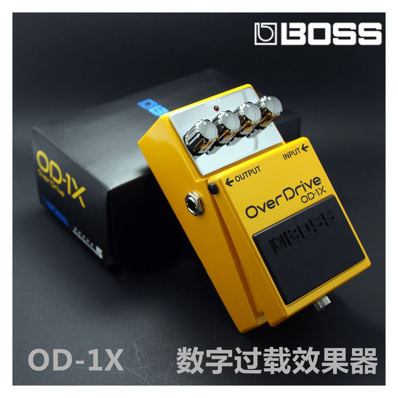 罗兰 BOSS OD-1X 电吉他 过载单块效果器 附保修卡