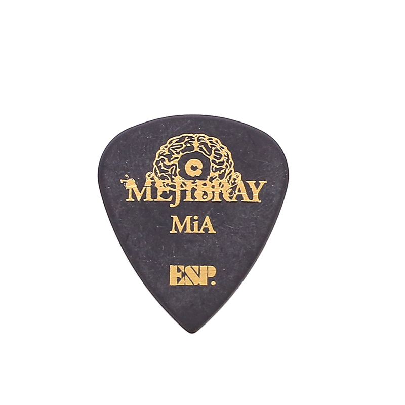 ESP PA-MMiA10 MEJIBRAY 黑签名款电木吉他拨片民谣贝斯贝司