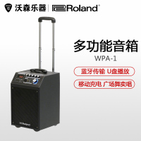 ROLAND罗兰 WPA-1流浪歌手街头卖唱音箱 演出音响 便携式户外 乐器配件