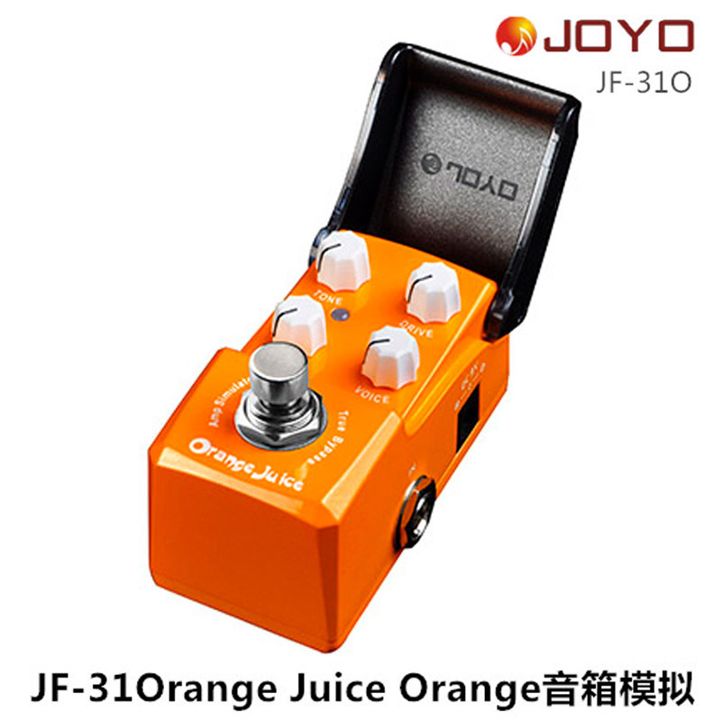 JOYO JF-310钢铁侠Orange Juice Orange音箱模拟效果器送电源+线视频