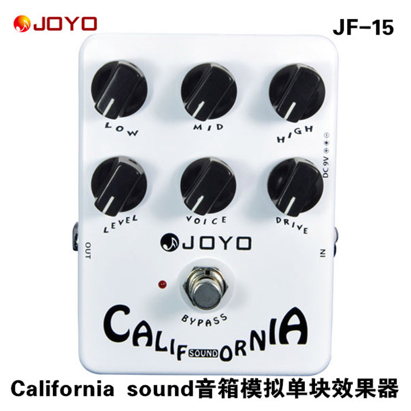 JOYO 卓乐JF-15 California sound 音箱模拟单块效果器 送电源+线