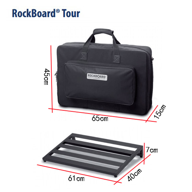 握威 Rockboard JAM SOLO 轻单块效果器板子包 轨道板 效果器箱包 乐器配件