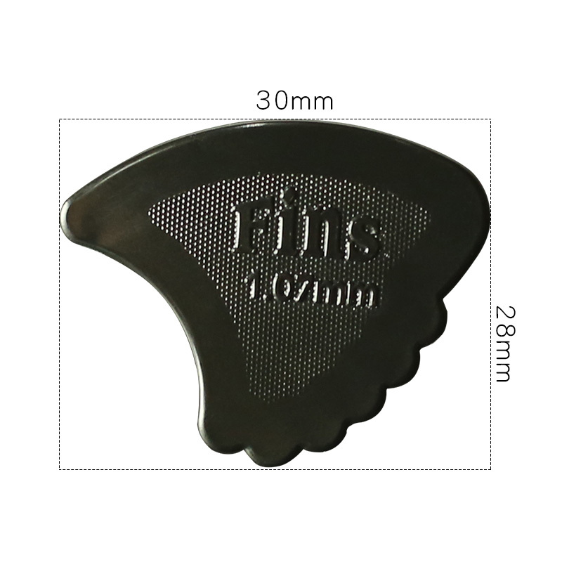 Dunlop 邓禄普 Nylon fins 尼龙异形鱼鳍形 吉他拨片0.42-1.07mm
