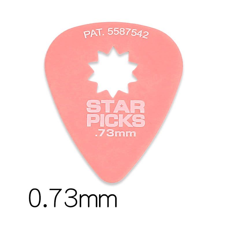 沃森正品美产Dunlop邓禄普STAR PICKS 星星防滑吉他拨片镂空设计图片