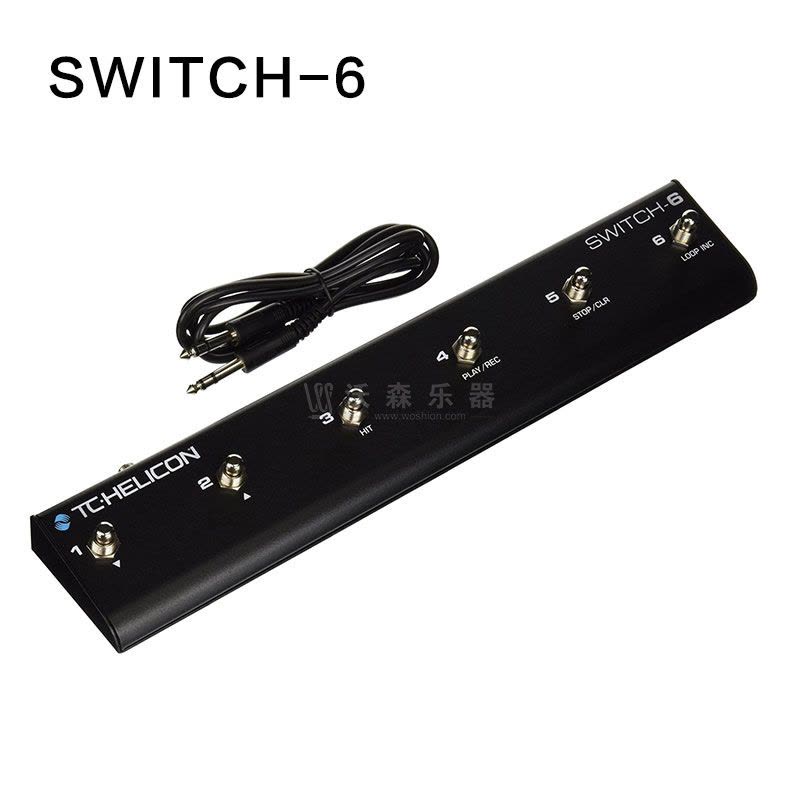 TC-Helicon 人声效果器 吉他效果器踏板预设开关控制器Switch-3-6 乐器配件图片