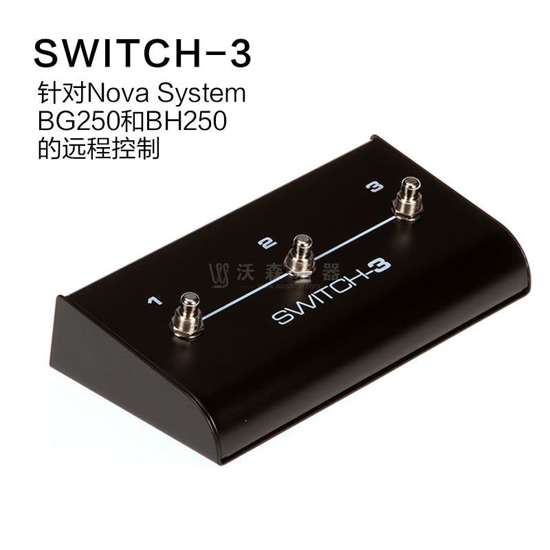 TC-Helicon 人声效果器 吉他效果器踏板预设开关控制器Switch-3-6 乐器配件图片