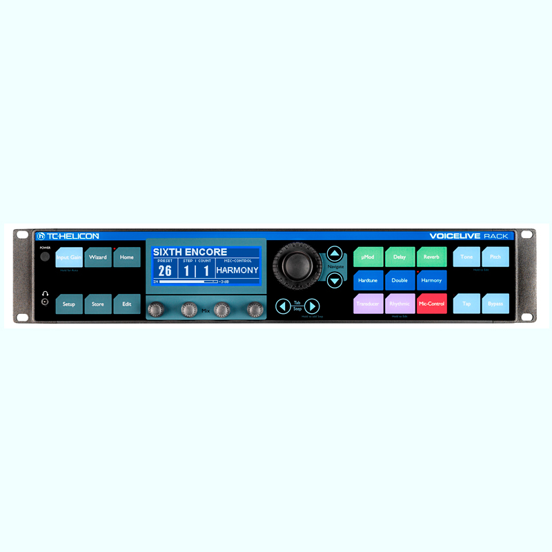 TC-Helicon VoiceLive Rack 机架式和声人声吉他综合效果器 乐器配件