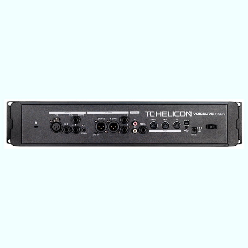TC-Helicon VoiceLive Rack 机架式和声人声吉他综合效果器 乐器配件