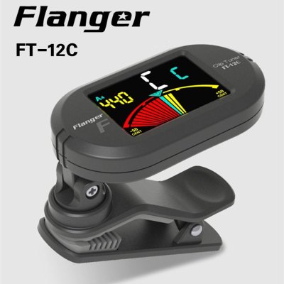 沃森正品 FLANGER 弗兰格高灵敏彩屏校音器 FT-12C 吉他调音器