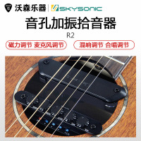 正品天音共振SKYSONIC R2加振拾音器黑科技电箱加震同频共振EQ 乐器配件