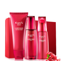 韩束红石榴化妆品套装女夏季补水深层保湿控油乳液爽肤水护肤正品