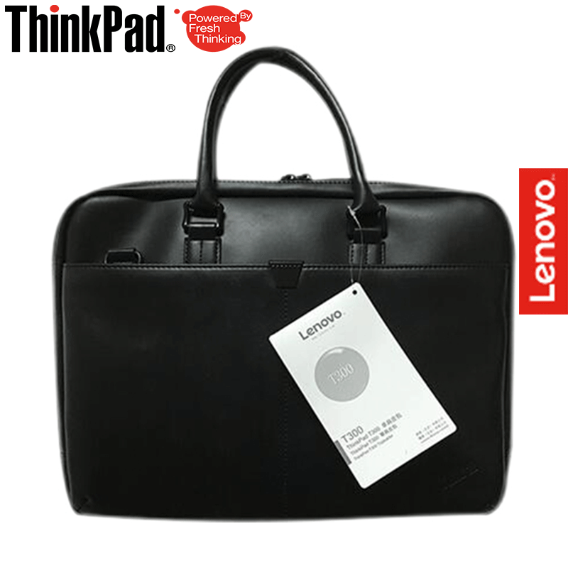 联想ThinkPad 单肩皮包 T300 4X40L08937 原装手提包 15.6英寸以下通用 电脑包 斜跨包 皮革包