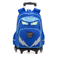 拉杆书包男小学生1-3-4-6年级变形金刚三轮可爬楼梯