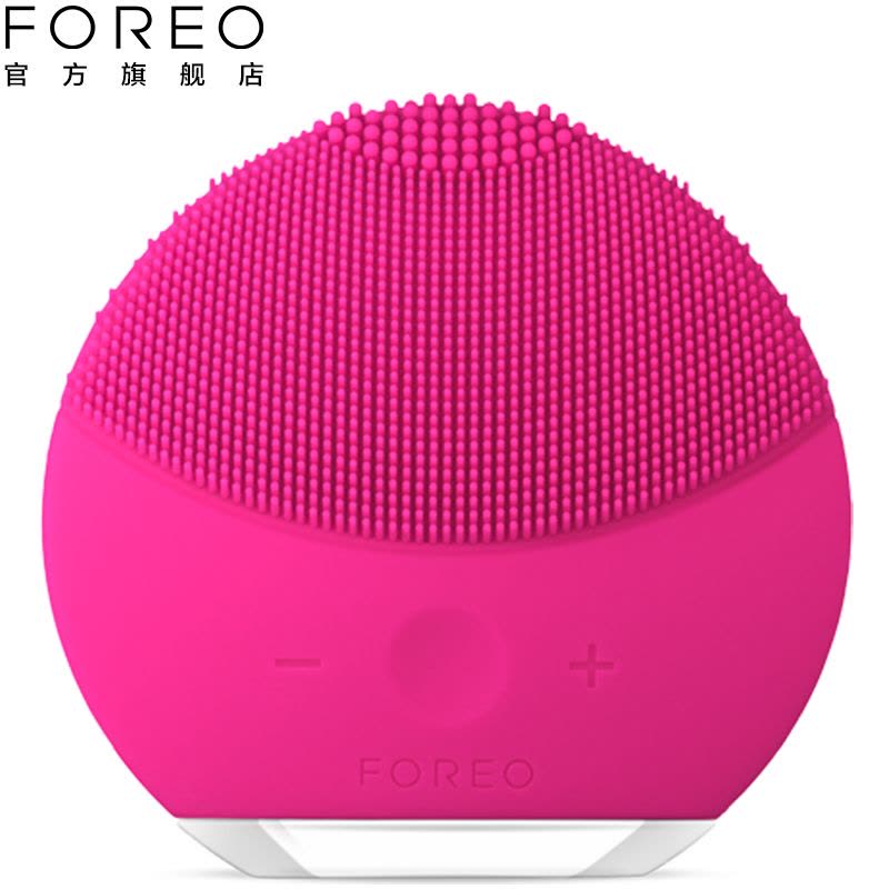 FOREO LUNA 露娜mini2代斐珞尔硅胶电子美容仪洗脸刷电动洁面仪毛孔清洁器 樱桃红图片