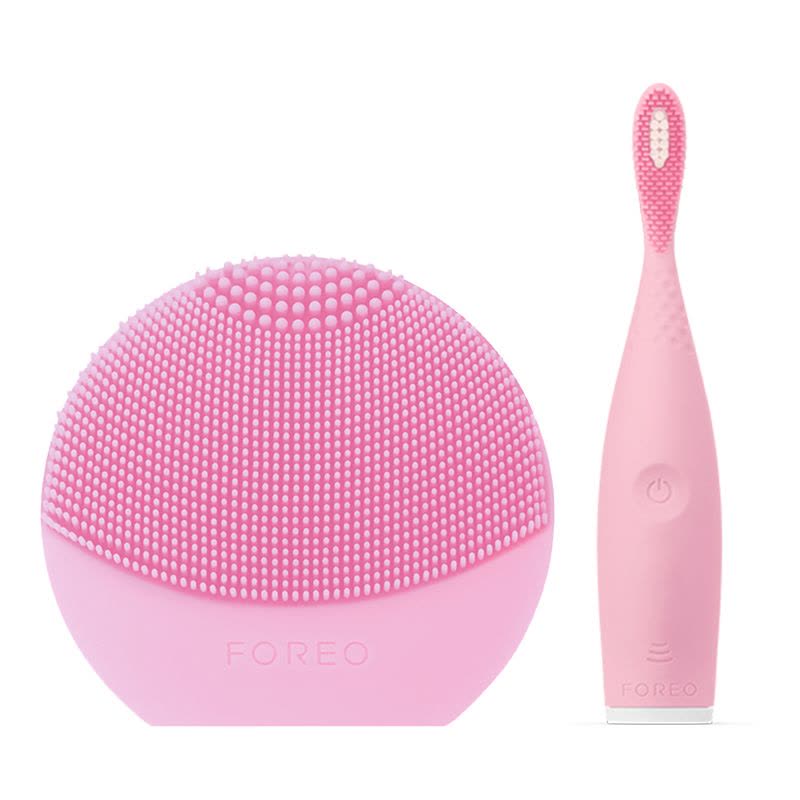 FOREO Luna play plus洁面仪 +ISSA Play电动牙刷洗护套餐图片