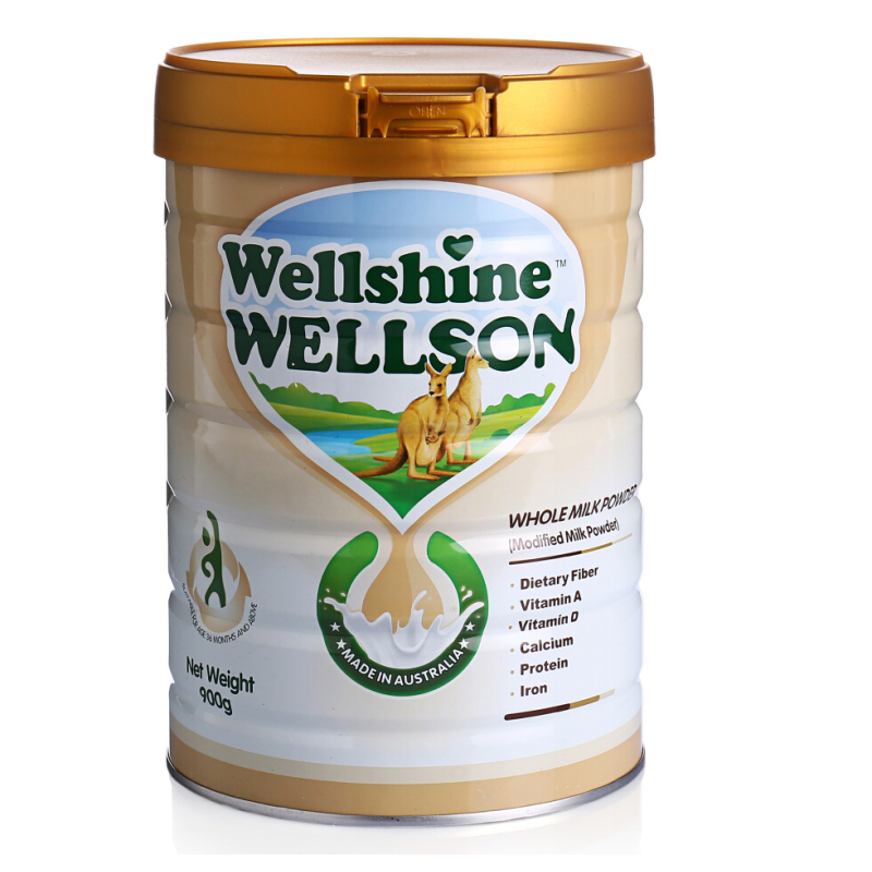 wellshine wellson 维尔生全脂成人奶粉 （调配乳粉）