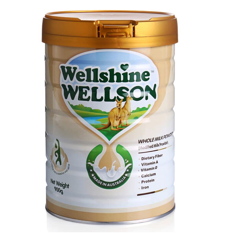 wellshine wellson 维尔生全脂成人奶粉 （调配乳粉）图片