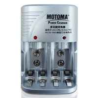 中光（MOTOMA） 5号7号9V充电器【单独充电器不含电池】多功能四槽快充可充无线麦克风话筒电话玩具遥控器相机玩具电池