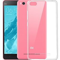 小米4c透明硬壳小米4c保护套硅胶软小米4c手机壳防摔后盖男女简约