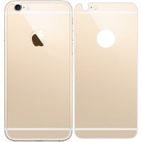 iPhone6Plus钢化膜苹果6/6SPlus手机背膜彩玻璃后盖贴膜