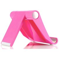 iPhone6s plus通用支架 懒人手机支架 创意床头平板支架 蜜桃粉