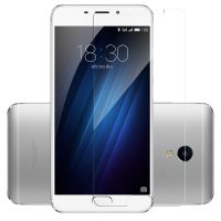 逸美达 全屏覆盖防爆贴膜2.5D弧边钢化膜抗蓝光 适用于魅族魅蓝Max 全屏覆盖-珍珠白