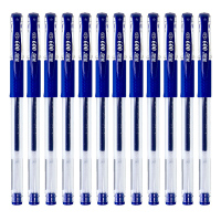真彩 GP009中性笔 0.5MM12支装 学习办公专用中性笔水笔签字笔 考试水笔 碳素中性笔 写字笔 办公会议专用